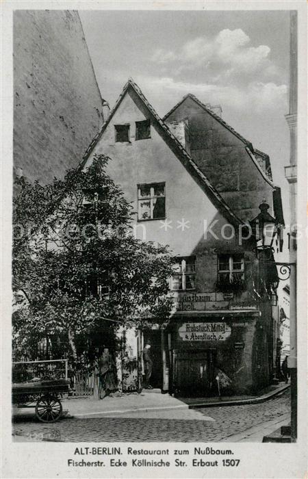 Alt Berlin Restaurant zum Nussbaum