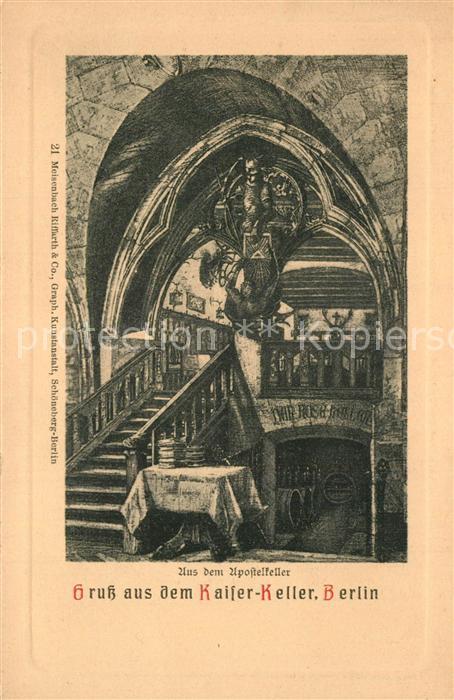 BERLIN  CITY Kaiser Keller Apostelkeller