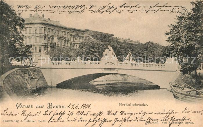 BERLIN  CITY Herkulesbruecke