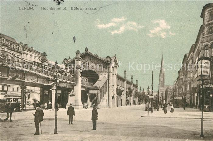 BERLIN  CITY Hochbahnhof Buelowstrasse