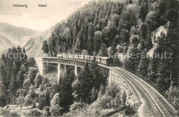 Hoellsteig Viadukt Eisenbahn