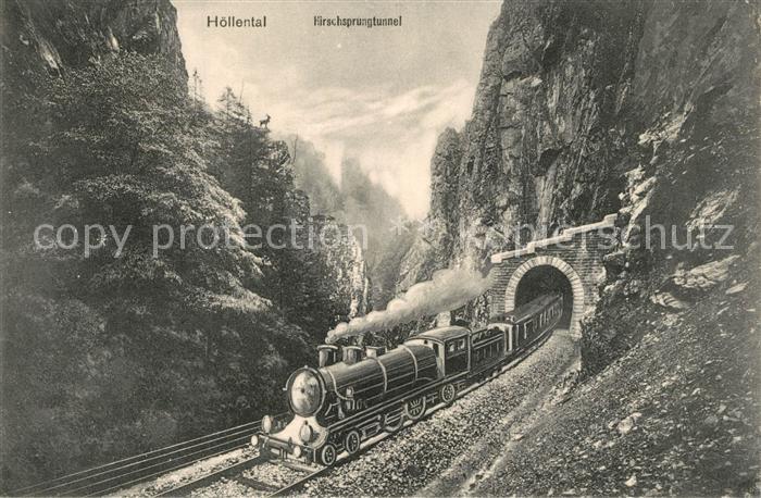 Hoellental Schwarzwald Hirschsprungtunnel