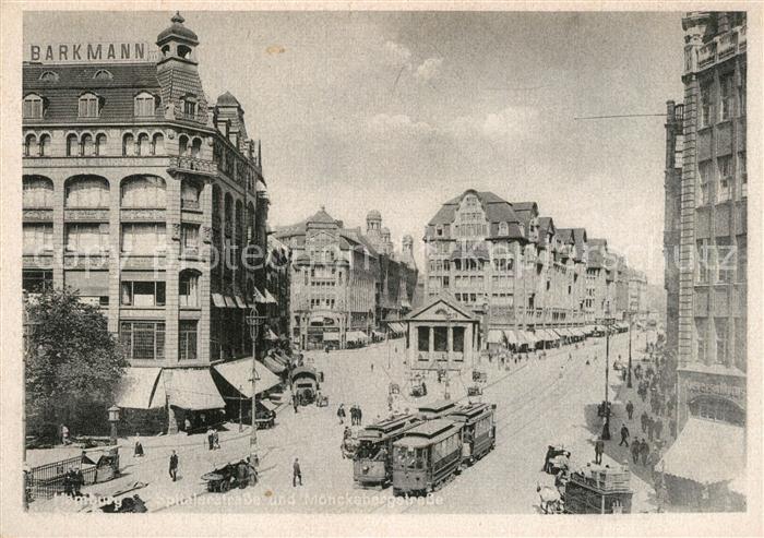 HAMBURG CITY Spitaler Strasse Moenckebergstrasse