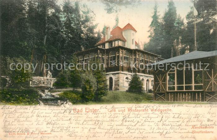 Bad Elster Caf? Restaurant Waldquelle