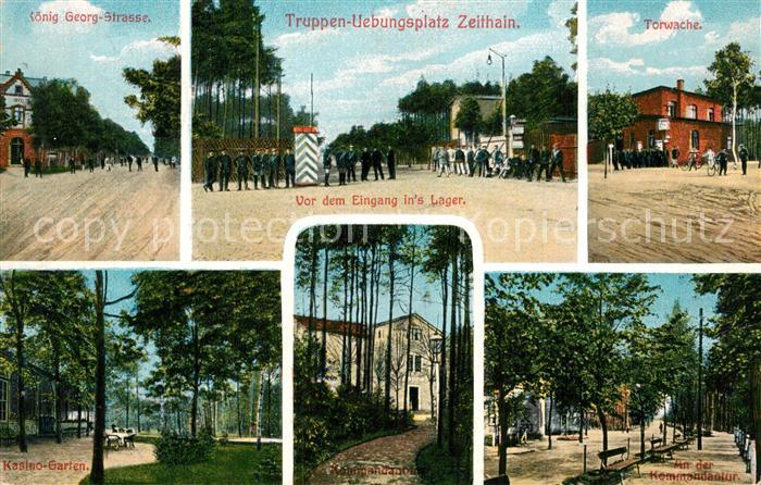 Zeithain Truppen-Uebungsplatz Soldaten Kasino Torwache K?nig-Georg-Strasse