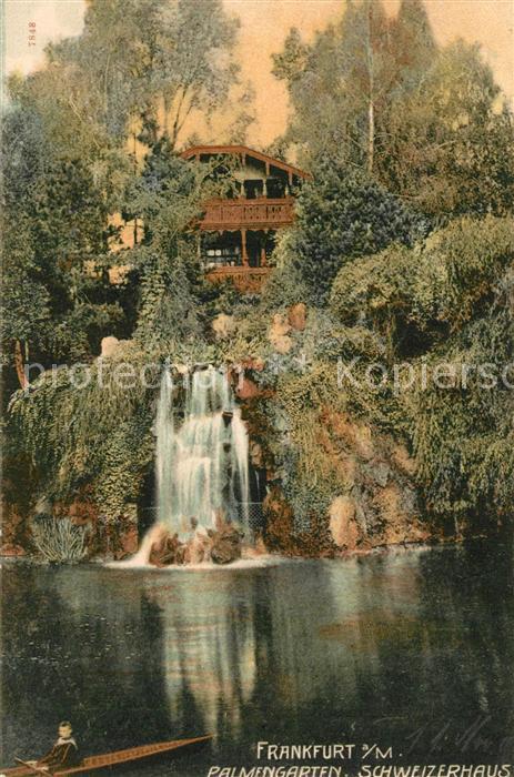 Frankfurt H?chst Main Palmengarten Schweizerhaus