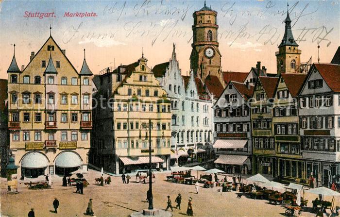 STUTTGART  CITY Marktplatz