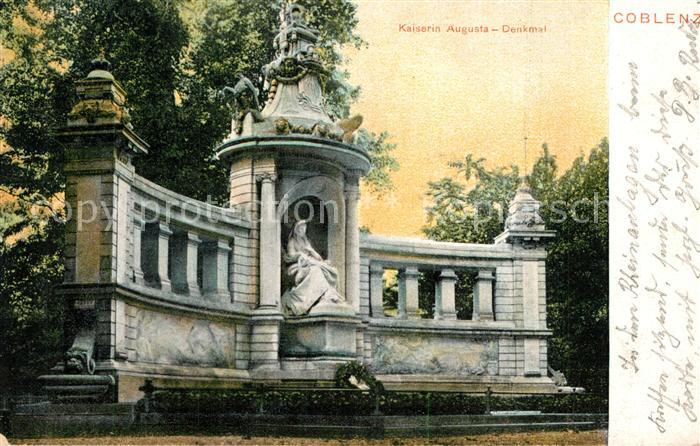 Koblenz Rhein Kaiserin Augusta Denkmal