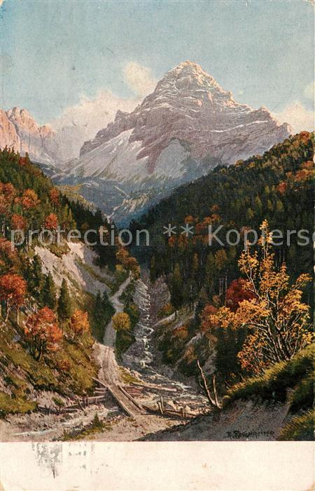 Muenchen Bayern Tiefkarspitze