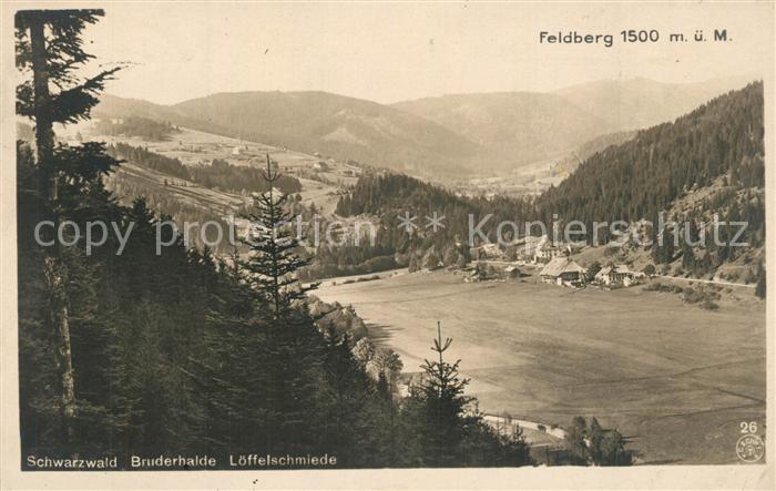 Feldberg Schwarzwald Bruderhalde L?ffelschmiede