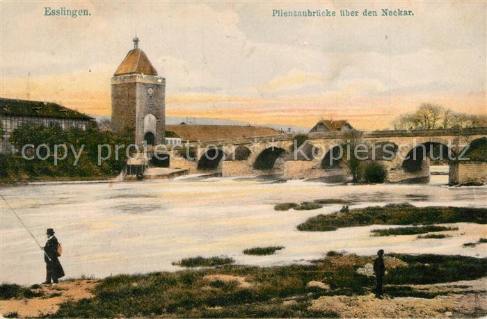Esslingen Neckar Pliensaubr?cke ?ber Neckar
