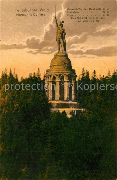 Hermannsdenkmal Teutoburger Wald Denkmal