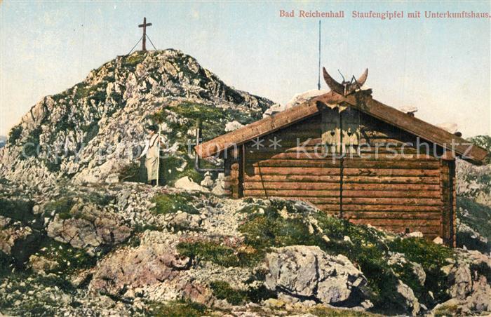 Bad Reichenhall Staufengipfel mit Unterkunftshaus