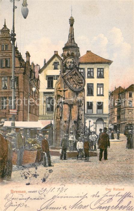 BREMEN  CITY Der Roland