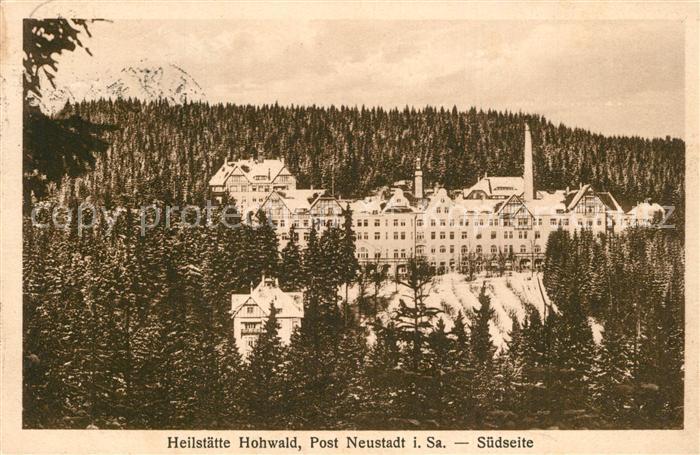 Neustadt Sachsen Heilst?tte Hohwald S?dseite