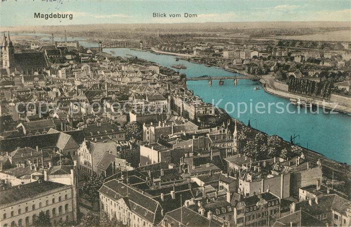 MAGDEBURG  CITY Blick vom Dom