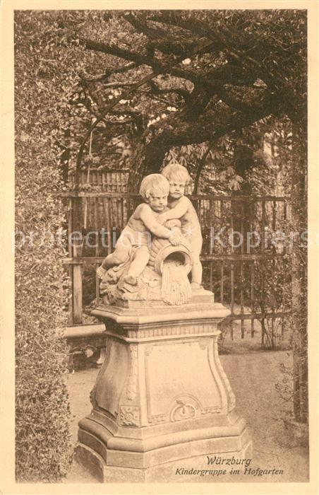 W?rzburg Kindergruppe im Hofgarten