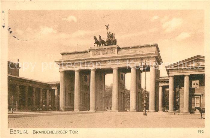 BERLIN CITY Brandenburger-Tor