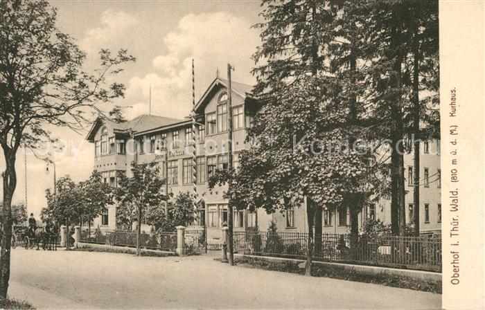 Oberhof Thueringen Kurhaus
