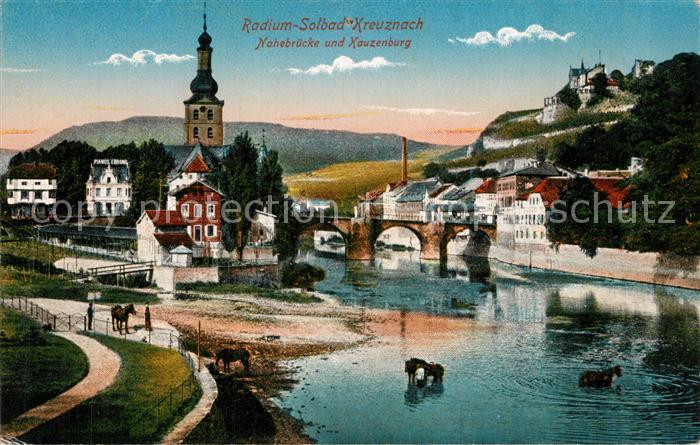 Bad Kreuznach Nahebr?cke und Kauzenburg