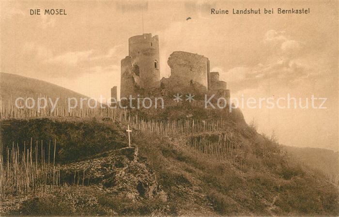 BERNKASTEL-KUES Berncastel Rheinland-Pfalz Ruien Landshut Mosel