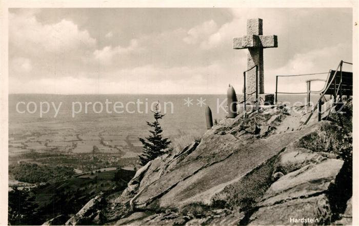 Schwarzwald Hardstein Gipfelkreuz