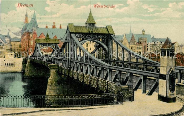 BREMEN  CITY Weserbr?cke