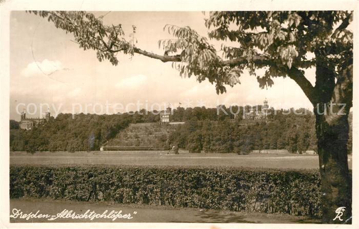 DRESDEN Elbe Albrechtsschl?sser