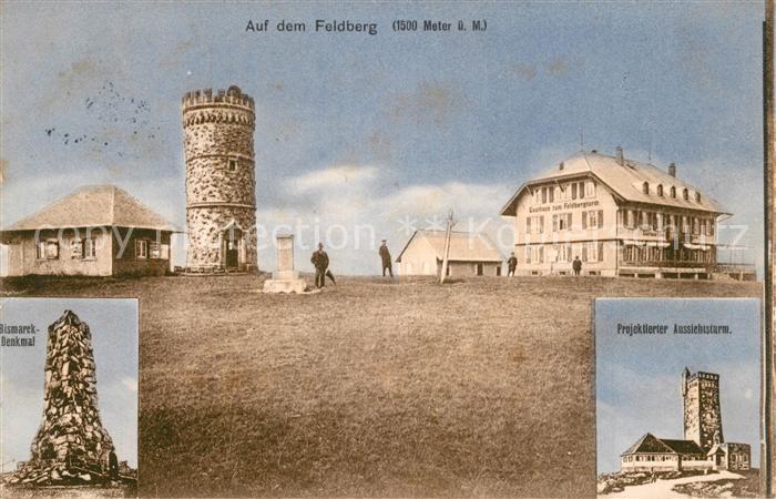 Feldberg Schwarzwald Bismarckdenkmal Aussichtsturm