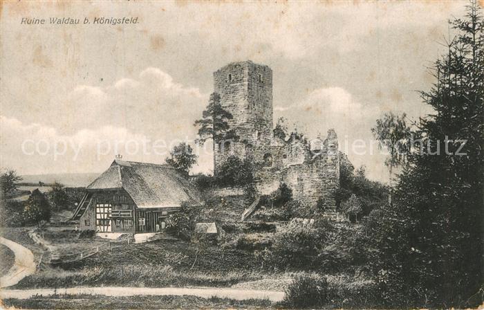 K?nigsfeld Schwarzwald Ruine Waldau