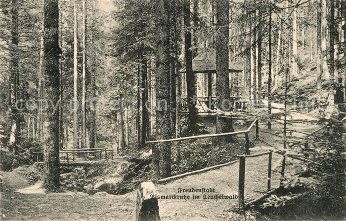 FREUDENSTADT BW Bismarckruhe im Teuchelwald