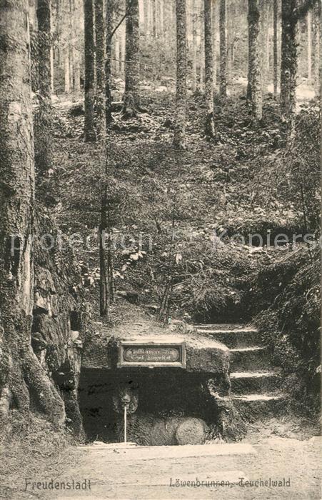 FREUDENSTADT BW L?wenbrunnen Teuchelwald