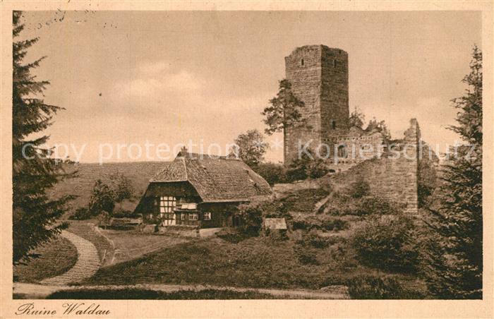 K?nigsfeld Schwarzwald Ruine Walden