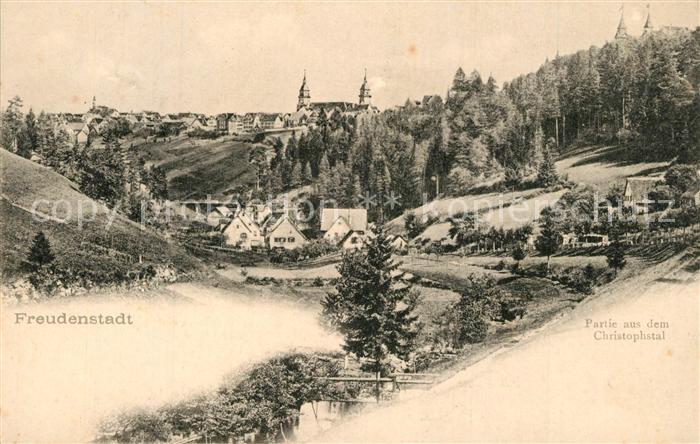 FREUDENSTADT BW Partie aus dem Christophstal