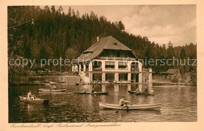 FREUDENSTADT BW Caf? Restaurant Langenwaldsee