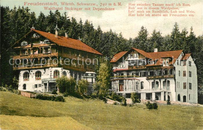 FREUDENSTADT BW Waldhotel Stokinger mit Dependence