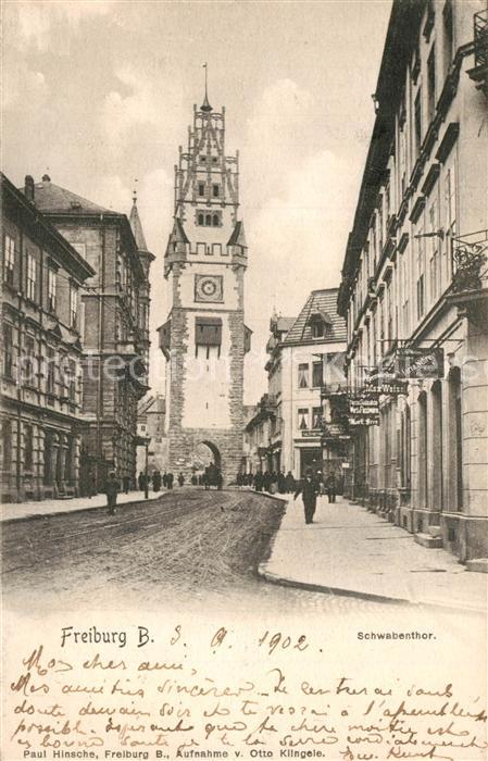 Freiburg Breisgau Schwabentor