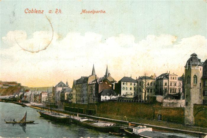 Coblenz Koblenz Moselpartie