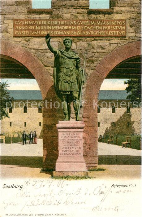 Saalburg Saale Antonius Pius
