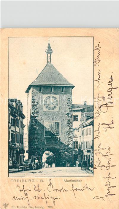 Freiburg Breisgau Martinstor