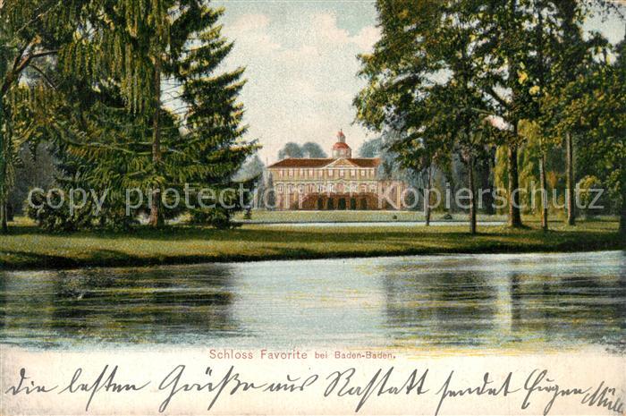 BADEN-BADEN BW Schloss Favorite