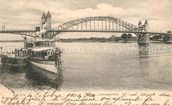 Bonn Rhein Landungsbr?cke