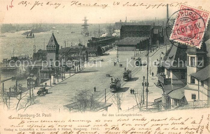 HAMBURG  CITY St. Pauli Landungsbr?cken
