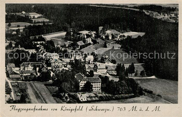 K?nigsfeld Schwarzwald Fliegeraufnahme