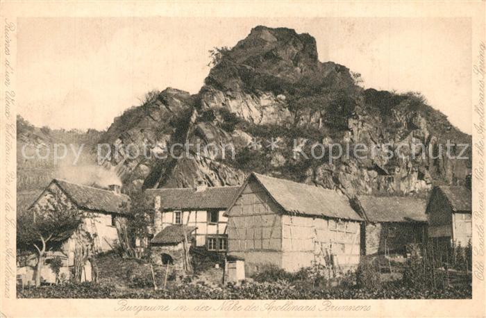 Bad Neuenahr-Ahrweiler Burgruine nahe Apollinaris Brunnen