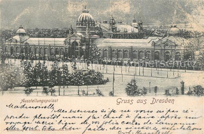 DRESDEN Elbe Ausstellungspalast