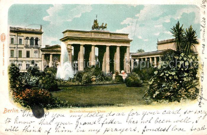 BERLIN  CITY Brandenburger Tor