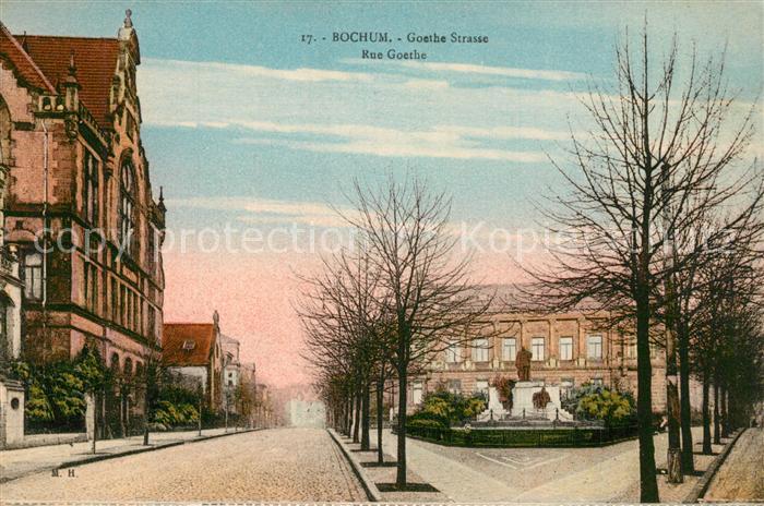 BOCHUM  CITY Goethe-Strasse