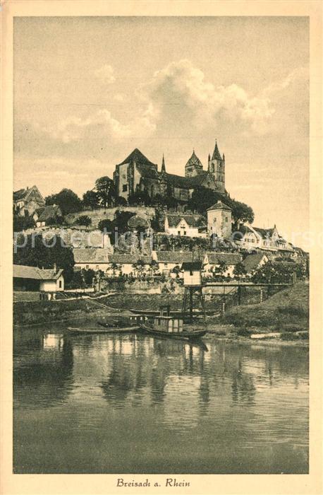 Breisach Rhein Rheinpartie mit M?nster