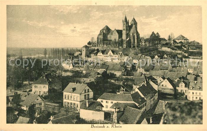 Breisach Rhein Vogelperspektive mit M?nster